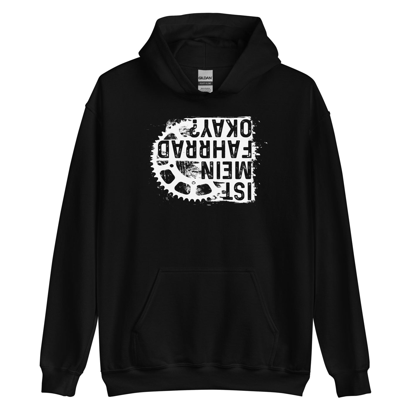 Ist mein Fahrrad okay - Unisex Hoodie fahrrad xxx yyy zzz Black