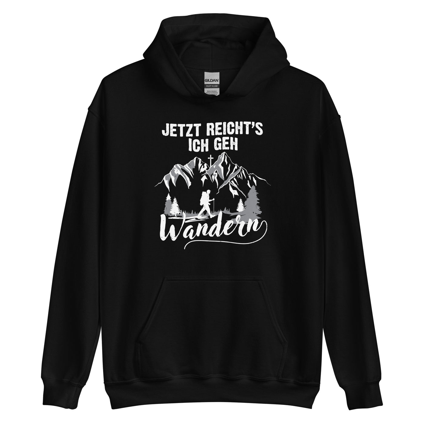 Jetzt Reichts ich geh Wandern - Unisex Hoodie wandern xxx yyy zzz Black