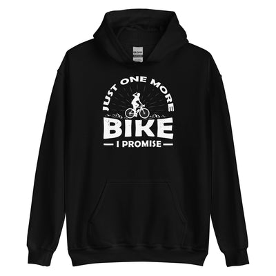 Just one more bike, i promise - Unisex Hoodie fahrrad xxx yyy zzz Black