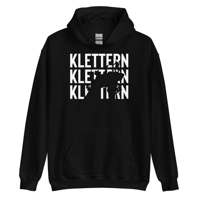 Klettern - Unisex Hoodie klettern xxx yyy zzz Black