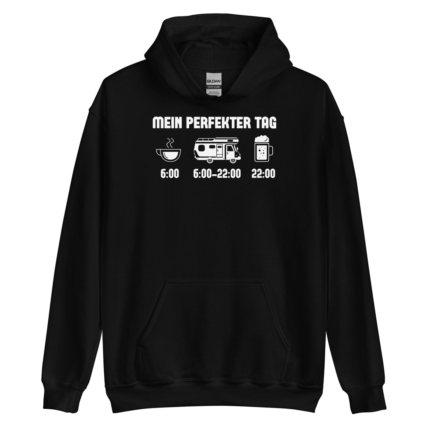 Mein Perfekter Tag - Unisex Hoodie camping xxx yyy zzz Black