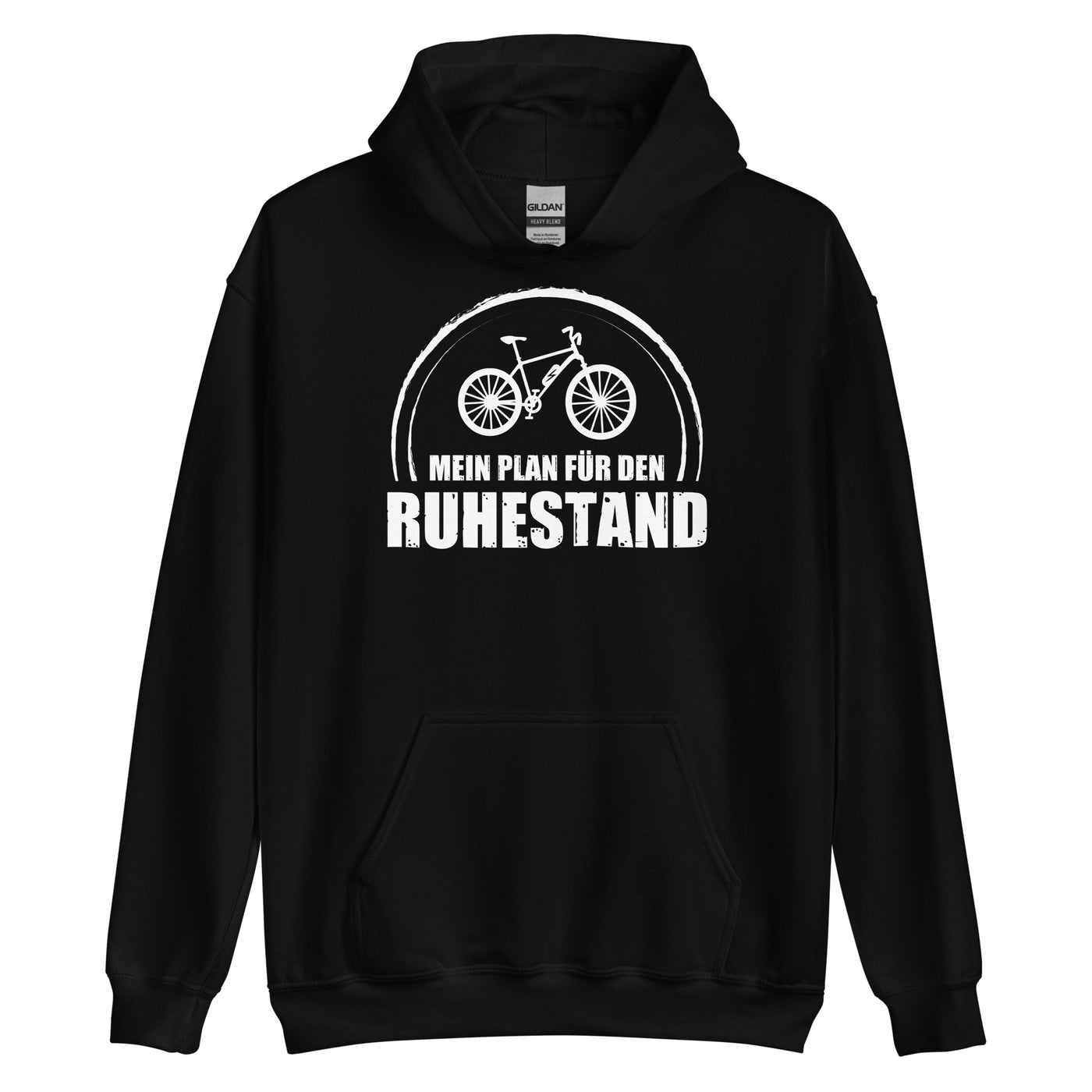 Mein Plan Fur Den Ruhestand - Unisex Hoodie e-bike xxx yyy zzz Black