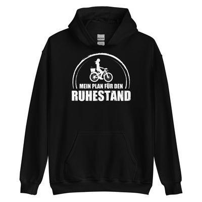 Mein Plan Fur Den Ruhestand 2 - Unisex Hoodie fahrrad xxx yyy zzz Black