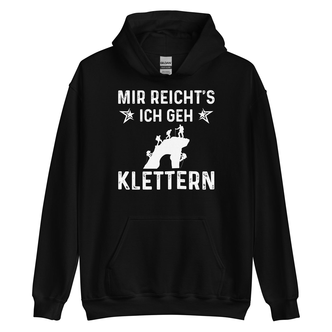 Mir Reicht's Ich Gen Klettern - Unisex Hoodie klettern xxx yyy zzz Black