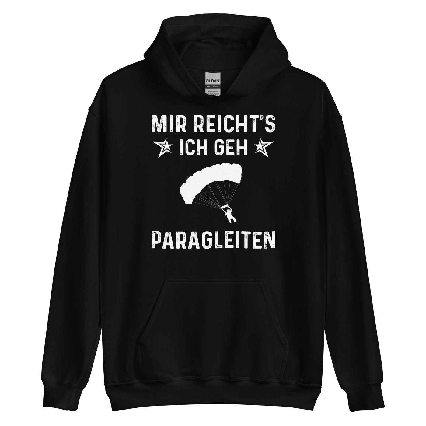 Mir Reicht's Ich Gen Paragleiten - Unisex Hoodie berge xxx yyy zzz Black