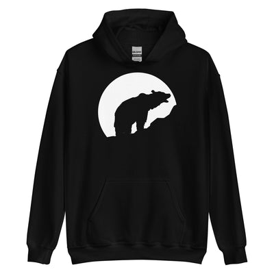 Moon - Bear - Unisex Hoodie camping xxx yyy zzz Black