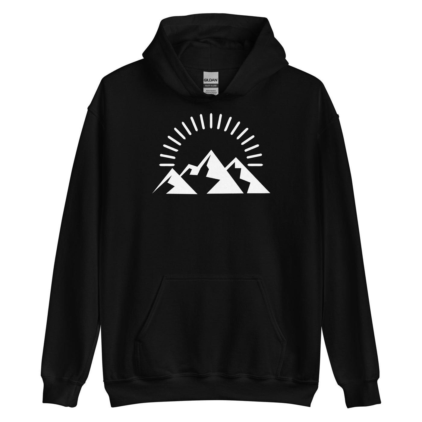 Berge (19) - Unisex Hoodie berge xxx yyy zzz Black