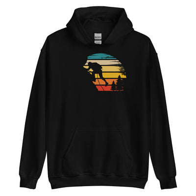 Retro Sonne und Klettern - Unisex Hoodie klettern xxx yyy zzz Black