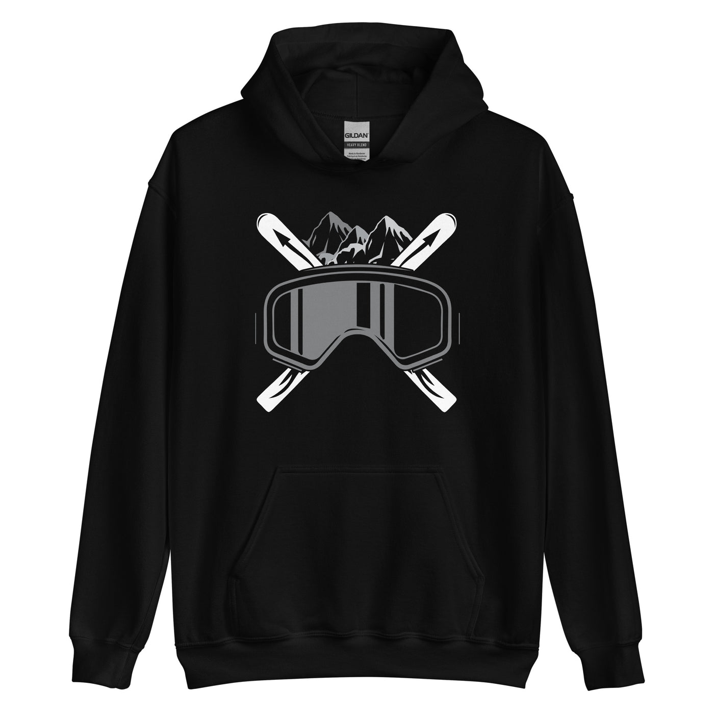 Schifoan - Unisex Hoodie klettern ski xxx yyy zzz Black