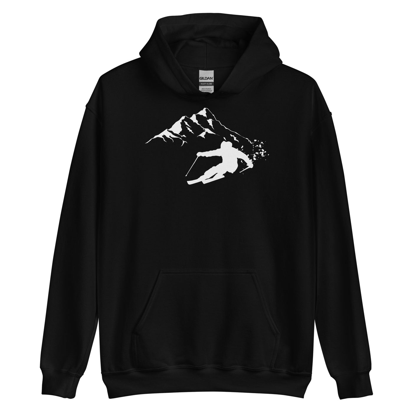 Tiefschnee Skier - Unisex Hoodie klettern ski xxx yyy zzz Black