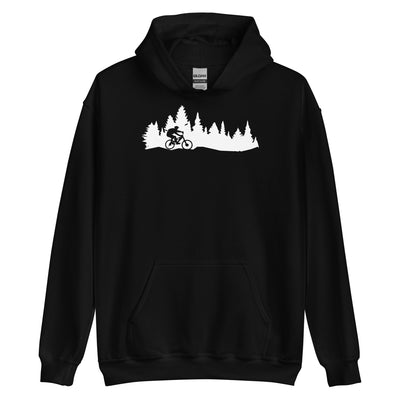 Bäume - Mountainbiking - (M) - Unisex Hoodie xxx yyy zzz Black