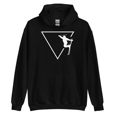 Dreieck 1 und Skifahren - Unisex Hoodie klettern ski xxx yyy zzz Black