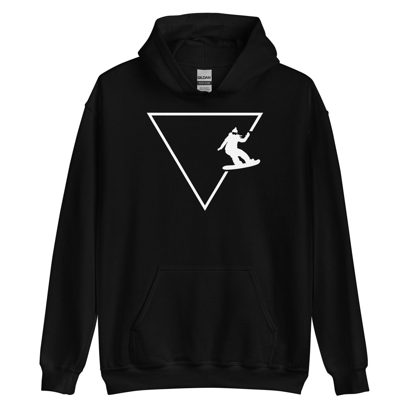 Dreieck 1 und Snowboarding - Unisex Hoodie snowboarden xxx yyy zzz Black