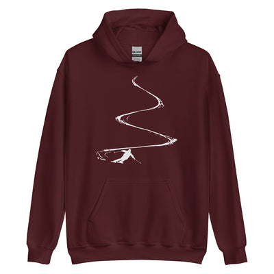 Skibrettln - Unisex Hoodie ski Maroon