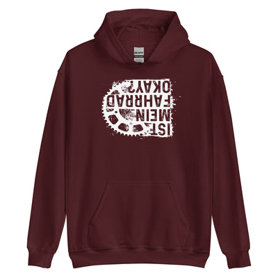 Ist mein Fahrrad okay - Unisex Hoodie fahrrad xxx yyy zzz Maroon