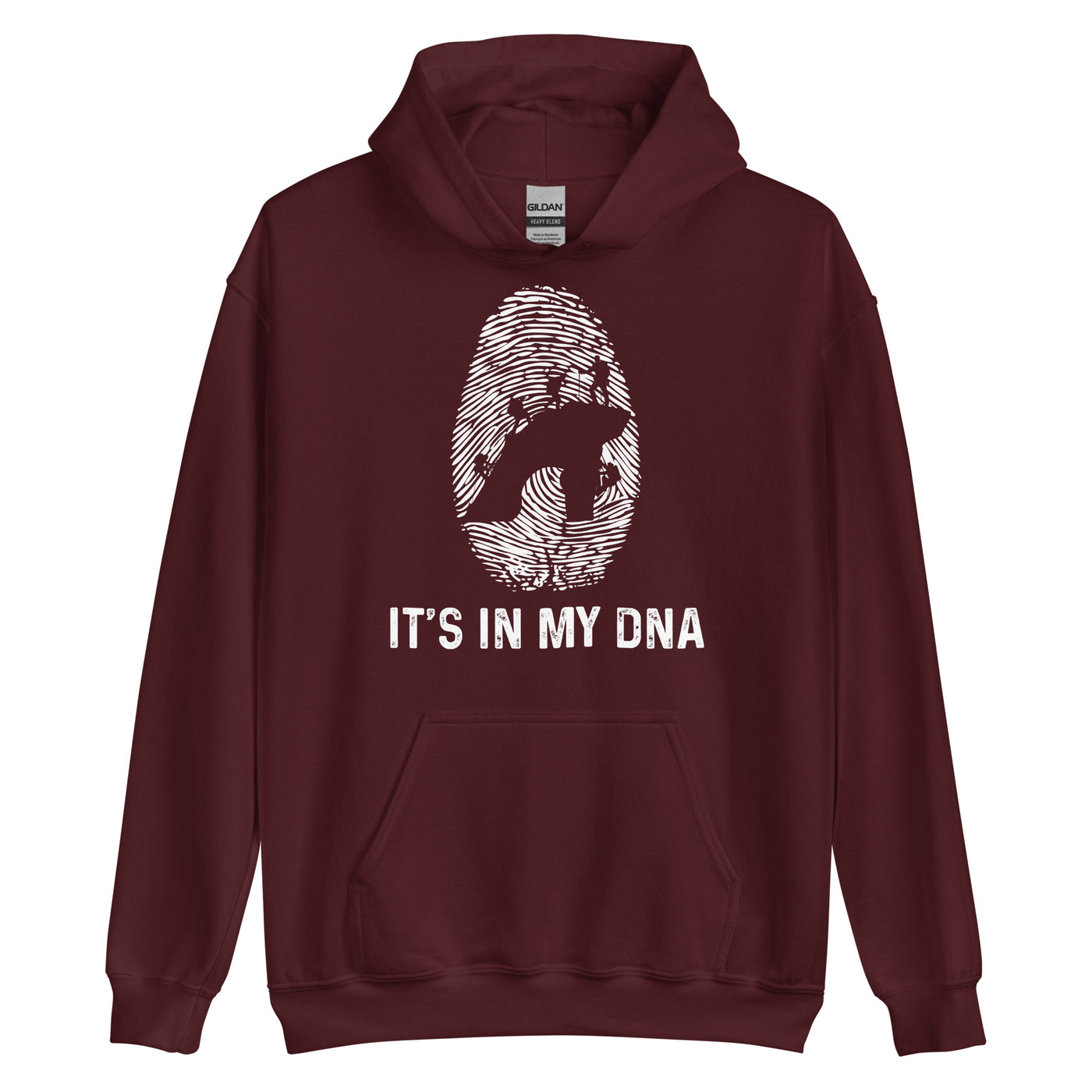 It's In My DNA - Unisex Hoodie klettern xxx yyy zzz Maroon