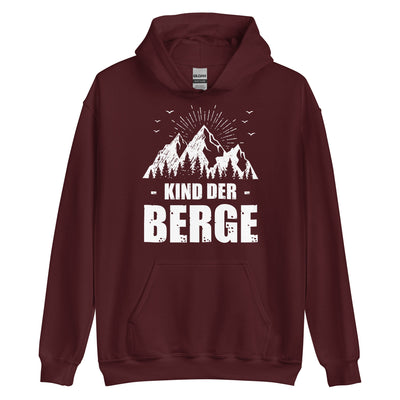 Kind Der Berge - Unisex Hoodie berge xxx yyy zzz Maroon