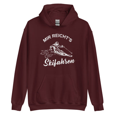 Mir reichts ich geh Skifahren - Unisex Hoodie klettern ski xxx yyy zzz Maroon