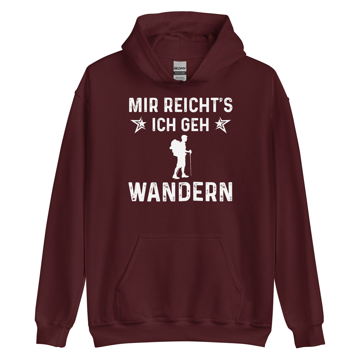 Mir Reicht's Ich Gen Wandern - Unisex Hoodie wandern xxx yyy zzz Maroon