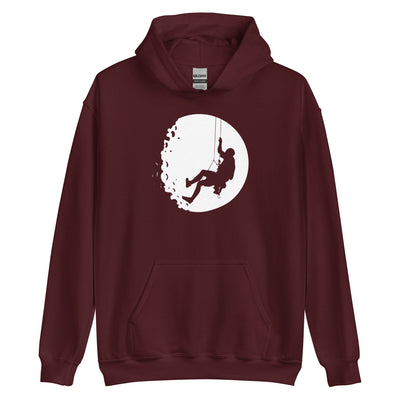 Moon - Klettern - Unisex Hoodie klettern xxx yyy zzz Maroon