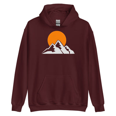 Berge (26) - Unisex Hoodie berge xxx yyy zzz Maroon