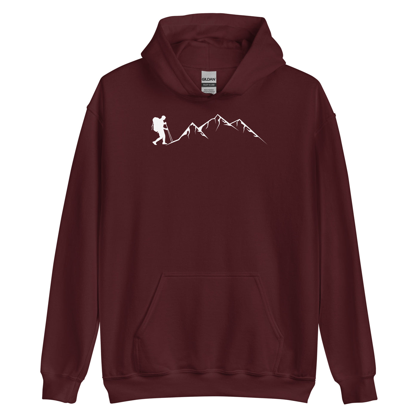 Berge - Wandern - Unisex Hoodie wandern xxx yyy zzz Maroon