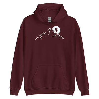 Berge - Wandern - (18) - Unisex Hoodie wandern xxx yyy zzz Maroon