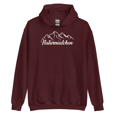 Naturmadchen - Unisex Hoodie berge xxx yyy zzz Maroon