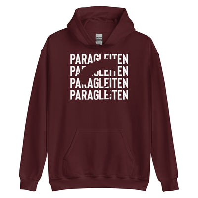 Paragleiten - Unisex Hoodie berge xxx yyy zzz Maroon