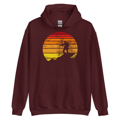 Retro - Wandern - Unisex Hoodie wandern xxx yyy zzz Maroon