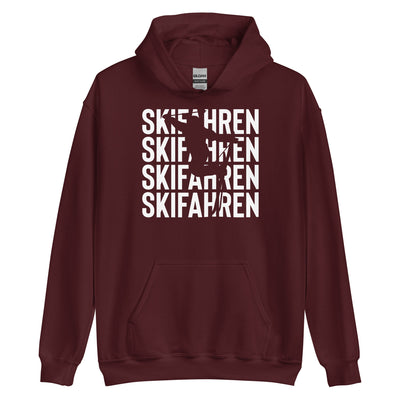 Skifahren - Unisex Hoodie klettern ski xxx yyy zzz Maroon