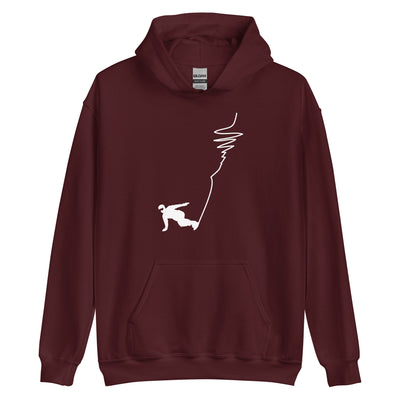 Snowboarding - (19) - Unisex Hoodie snowboarden xxx yyy zzz Maroon