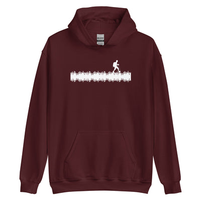 Schallwellen - Wandern - Unisex Hoodie wandern xxx yyy zzz Maroon