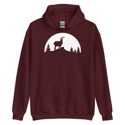 Sonne - Goat - Unisex Hoodie berge xxx yyy zzz Maroon