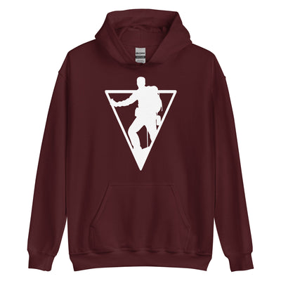 Dreieck - Wandern - Unisex Hoodie wandern xxx yyy zzz Maroon