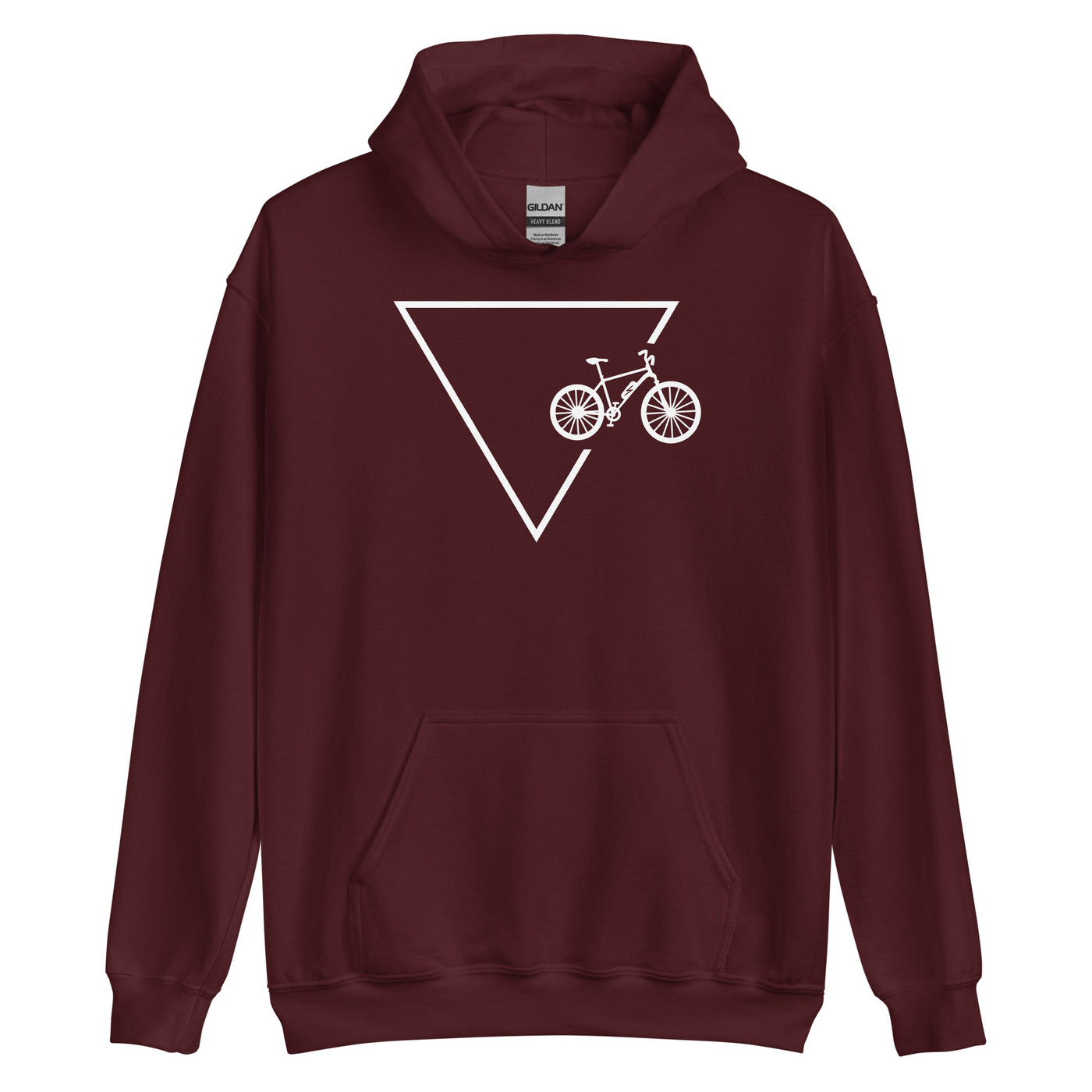 Dreieck 1 und Ebike - Unisex Hoodie e-bike xxx yyy zzz Maroon