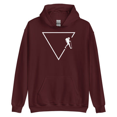 Dreieck 1 und Wandern - Unisex Hoodie wandern xxx yyy zzz Maroon