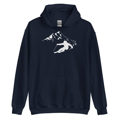 Tiefschnee Skier - Unisex Hoodie ski Navy