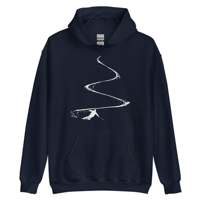 Skibrettln - Unisex Hoodie ski Navy