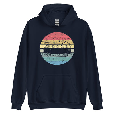 Camping Vintage - Unisex Hoodie camping Navy