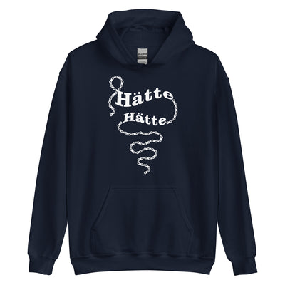 Hätte Hätte Fahrradkette - Unisex Hoodie fahrrad mountainbike Navy