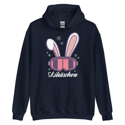 Skihäschen - (S.K) - Unisex Hoodie klettern Navy