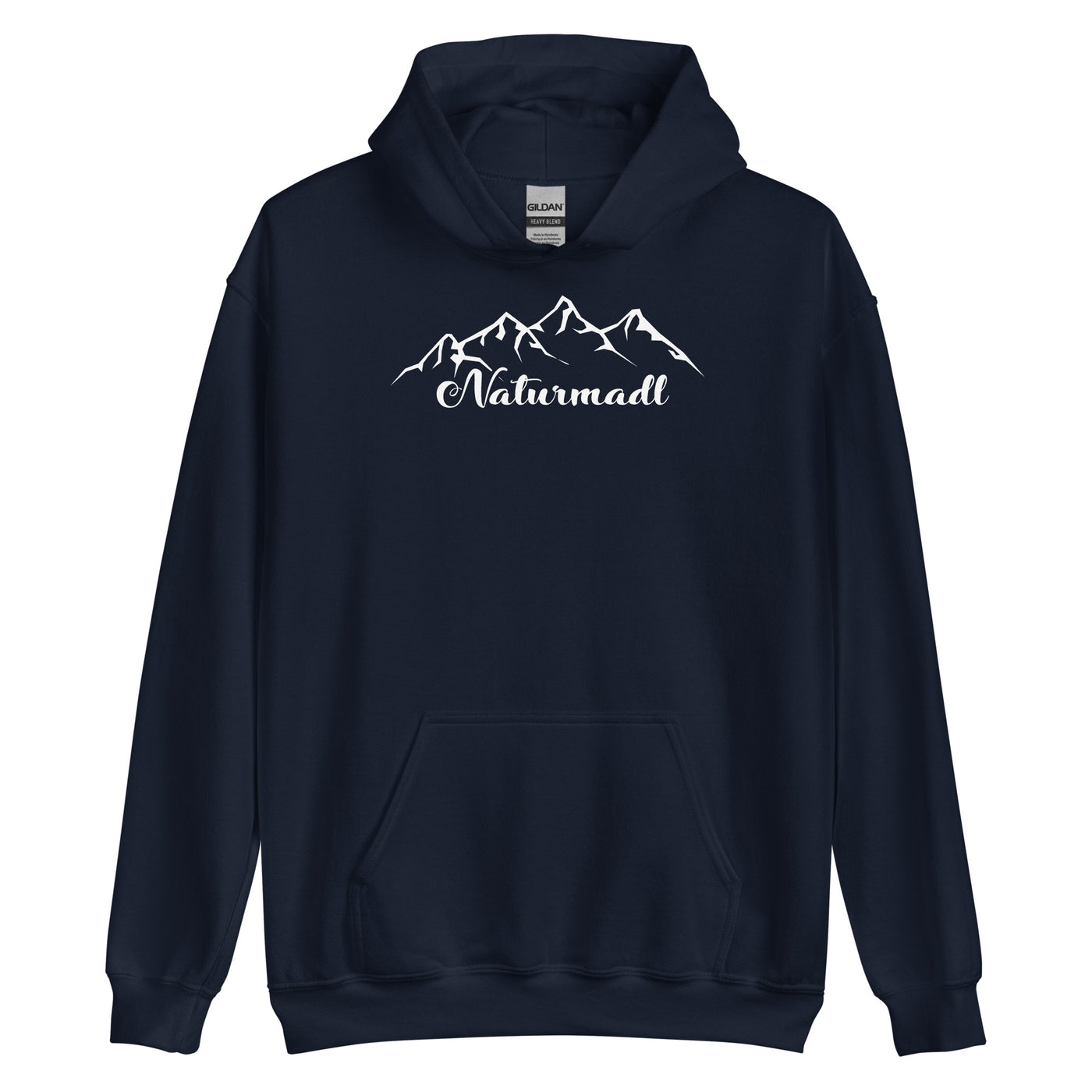 Naturmadl - Unisex Hoodie berge Navy