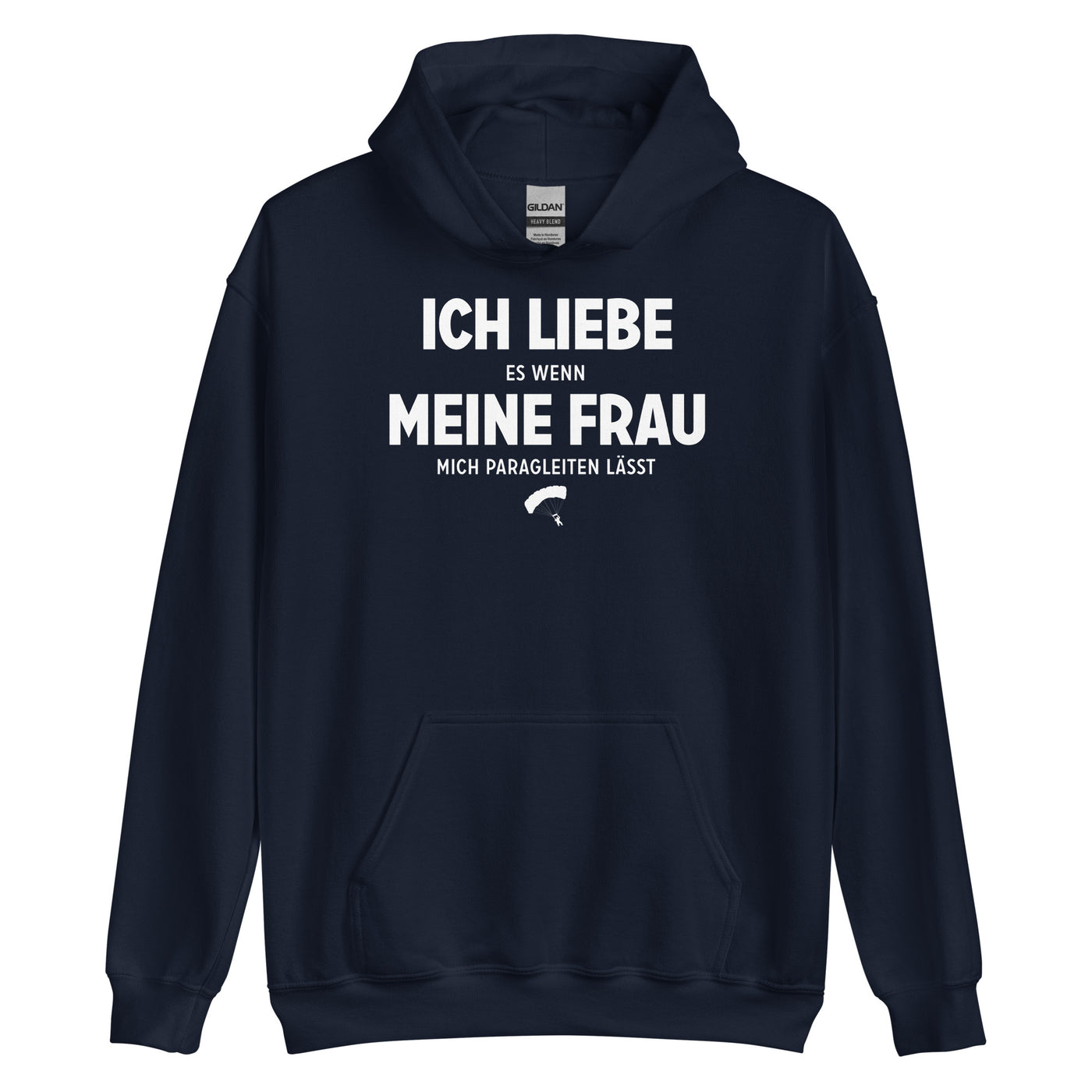 Ich Liebe Es Wenn Meine Frau Mich Paragleiten Lasst - Unisex Hoodie berge xxx yyy zzz Navy