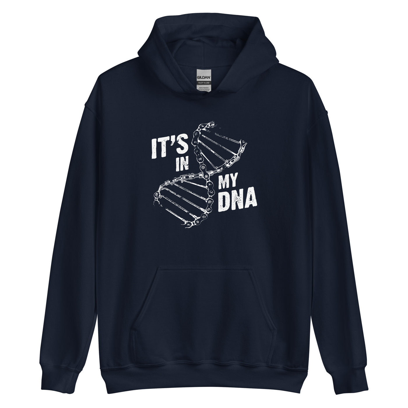 Its in my DNA - Unisex Hoodie fahrrad xxx yyy zzz Navy