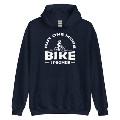 Just one more bike, i promise - Unisex Hoodie fahrrad xxx yyy zzz Navy