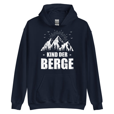 Kind Der Berge - Unisex Hoodie berge xxx yyy zzz Navy