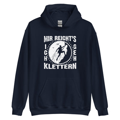 Mir reichts ich geh klettern - Unisex Hoodie klettern xxx yyy zzz Navy