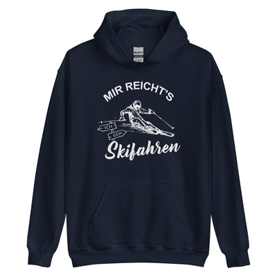 Mir reichts ich geh Skifahren - Unisex Hoodie klettern ski xxx yyy zzz Navy