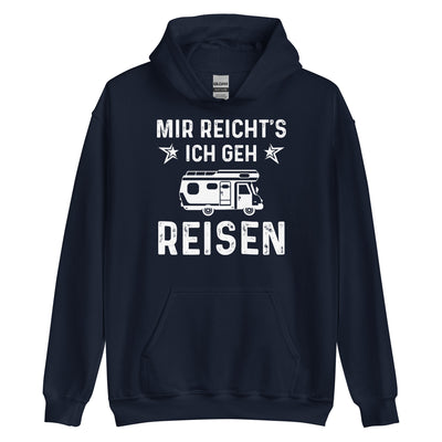 Mir Reicht's Ich Gen Reisen - Unisex Hoodie camping xxx yyy zzz Navy